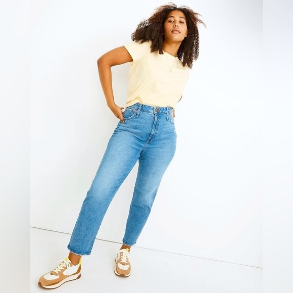 MADEWELL Classic Straight Jeans Nearwood Wash 25 - Picture 1 of 12
